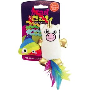 Cosmi Pet LLC 19006529: Toy Cat Mewnicorn 2Pk