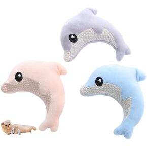 Smokey's Stash Catnip Toys Catnip Dolphins 3 Per Pack Cute Funny Toys for Cats