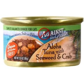 Against The Grain Aloha Tuna with Seafood & Crab Canned Cat Food 24/2.8 oz in Saudi Arabia