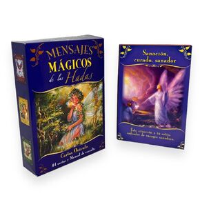 Cartas Oraculo Mensajes Mágicos de las Hadas - Edición en español - 44 Cartas Baraja de cartas en español