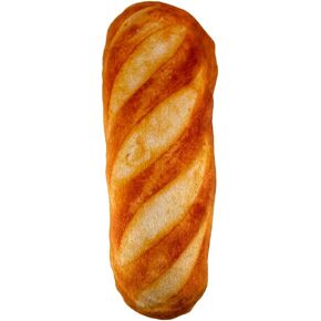 DOITOOL 1pc Bread Toy Loaf Bread Stuffed Puppy Dog Plush Food Pattern Stuffed Plush Cat Accessory Interaction Cat Teaser Plush Cat Teaser Funny Pet Supply Vocalize Accessories