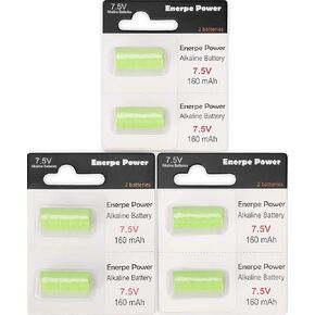 7.5V Replacement Batteries for Dogwatch, Extreme & Perimeter Stubborn and Pet Stop UltraMax Receiver Dog Collars 6-Pack