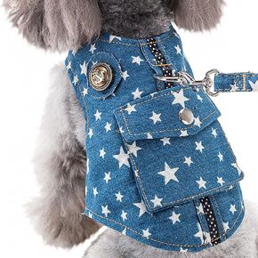 Dog Harness (Medium, Wathet) in Saudi Arabia
