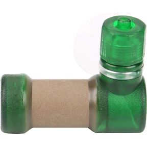 Fdit Easy Carbon Dioxide Diffuser CO2 Atomizer for Super Aquarium Fish Equipment(L-Green)