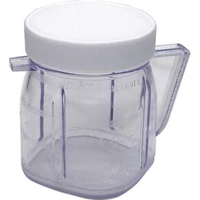 4937 1-Cup Mini Jar, Compatible with Oster Fusion blenders, Osterizer Blenders & Kitchen centers blender, Mini Blend blender &Blend N Store blender (1)
