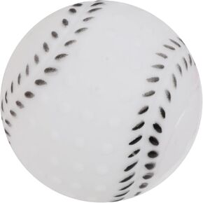 Molly & Mo Squeaky Dog Chew Toy Set with Baseball, Football and Shoe Shapes (Baseball)