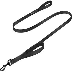 FAYOGOO Dog Leash 6FT - Heavy Duty Dog Leash with Traffic Padded Double Handles - Safety Control Traning Leash for Large Medium Dogs