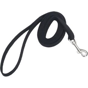 Coastal Pet Train Right Cotton Web Dog Training Leash - 100% Cotton - Durable Dog Walking Leash - for Puppies - Quality Training Supplies - Red, 5/8" x 10'