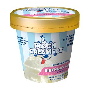 Pooch Creamery Ice Cream Mix for Dogs - Birthday Cake Flavor …