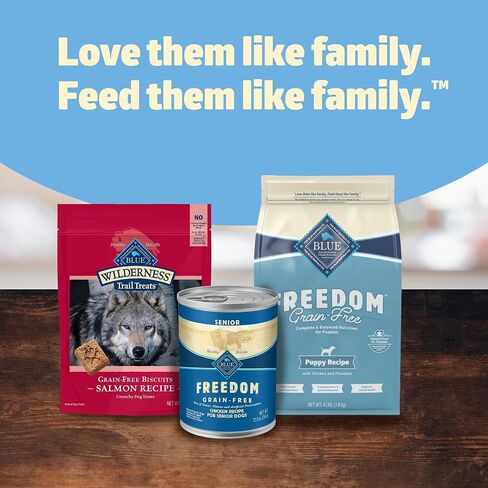 Blue Buffalo Freedom Grain-Free Puppy Dry Dog Food With DHA, Complete & Balanced Nutrition for Puppies, Made in the USA With Natural Ingredients, Chicken & Potatoes, 4-lb. Bag in Saudi Arabia