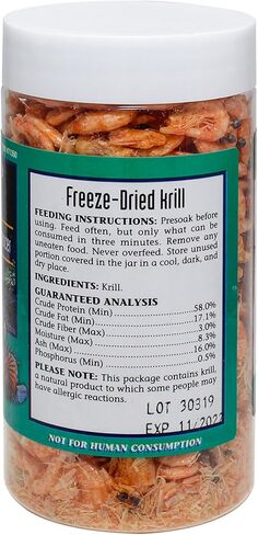 San Francisco Bay Brand Freeze-Dried Krill Jar 0.78-Ounces (22 Grams) Jar in Saudi Arabia