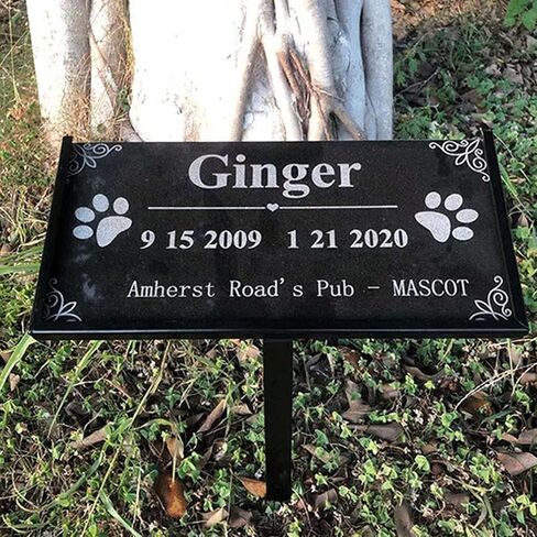 TOPINCN Grave Marker Stand for Stones Iron Anti Fade Easy Assembly Matte Finish Drain Hole Memorial Stone Plaque Stand Grave Marker Stand Marker Holder for Loved Ones Pets in Saudi Arabia