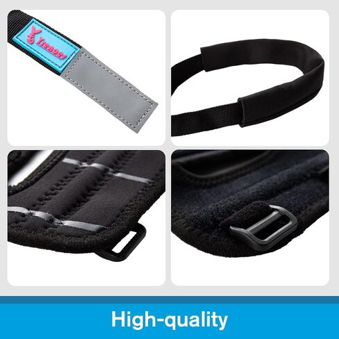 Dog Elbow Brace for Treat ACL CCL, Front Leg Brace Wrap with Metal Spring Strips for Dogs with osteoarthritis, limping from Joint Pain, Keeps The Joint Warm and Stable (M_Right) in Saudi Arabia