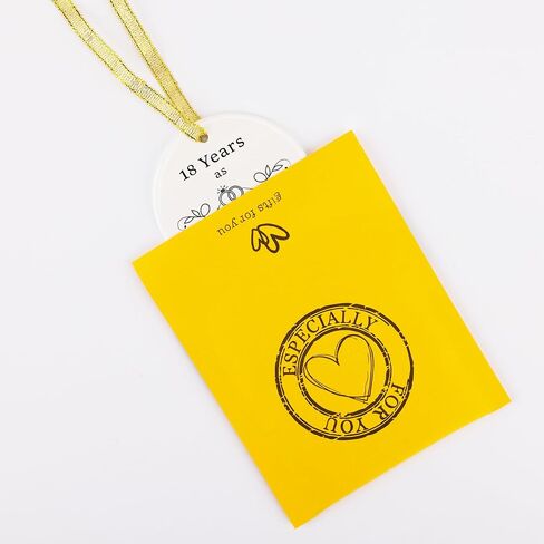 4th Anniversary Ornament 2023, 4 Years As Mr. & Mrs. Romantic Gifts for Him Her, 4 Years Marriage Keepsake for Wife, Fourth Anniversary Marriage Presents for Wife or Husband Christmas Ornament in Saudi Arabia