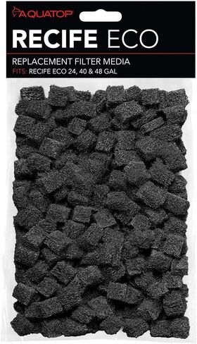 Aquatop Recife Eco Phosphate & Nitrate Removing Media Cubes for Aquariums, 80g - Optimize Aquarium Water Quality, Compatible with Recife Eco, RC-ECOPN in Kuwait