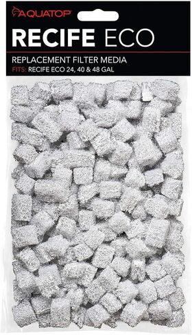 Aquatop Recife Eco Phosphate & Nitrate Removing Media Cubes for Aquariums, 80g - Optimize Aquarium Water Quality, Compatible with Recife Eco, RC-ECOPN in Kuwait