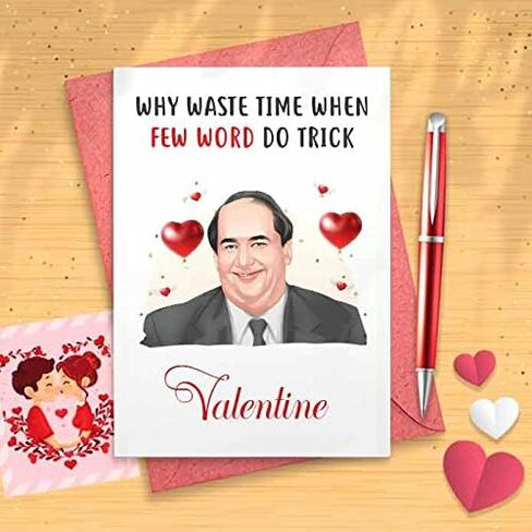 Funny Kevin Valentines - Romantic Card, Cute Love Card, Funny Valentines Day, Greeting Card, Love Greeting [00386] in Saudi Arabia