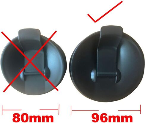Dia.3.6inch Replacement Parts 2 Sip and Seal Lids, Compatible with Nutri Ninja Auto-iQ BlenderBL480 BL481 BL483 1000W and nutri ninja pro bl450 bl451 bl455 bl456 or Duo Auto IQ Blender:BL640/ BL680 in Saudi Arabia