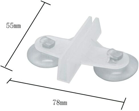 lasenersm 12 Pieces Aquarium Divider Sucker Clip Fish Tank Suction Cup Holder Fish Tank Divider Suction Cups Sheet Holder Suction Cup for Aquarium, White in Saudi Arabia