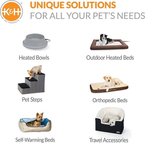 K&H Pet Products سرير كلب مرتفع للتبريد في الهواء الطلق، سرير كلب مرتفع محمول، معدات تخييم شبكية للحيوانات الأليفة قابلة للغسل، سرير أرجوحة للقطط بإطار معدني شديد التحمل، سرير سرير للكلاب من الداخل والخارج، صغير باللون الأزرق/الأسود in Kuwait