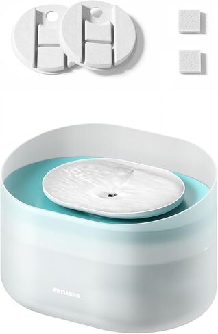 PETLIBRO Dog Water Fountain, 2.1Gal/8L Capsule Dog Fountain for Medium to Large Dogs, Anti-Splash Dog Water Bowl Dispenser, Super Quiet Pet Water Fountain, Great for Dogs Cats and Multi-Pet Home in Saudi Arabia