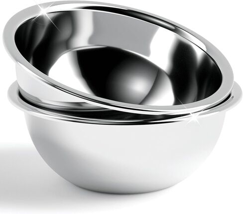 طقم أوعية للكلاب من الفولاذ المقاوم للصدأ مكونة من 7 أكواب للطعام والماء، مقاوم للصدأ، وعاء معدني للكلاب متوسطة الحجم وكبيرة الحجم، 58 أونصة in Kuwait
