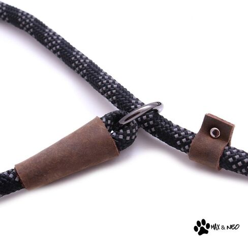 Max and Neo Double Handle Rope Slip Lead Leash - We Donate 1 for 1 to Dog Rescues for Every Product Sold in Saudi Arabia