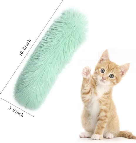 BetterJonny 8 Pcs Cat Toys Cat Pillows, 10.6inch Soft Plush Stuffed Cat Pillows Catnip Toys Cat Kicker Toy Plush Cat Sleep Pillow Interaction Fun Toy for Family with Multiple Cats in Saudi Arabia