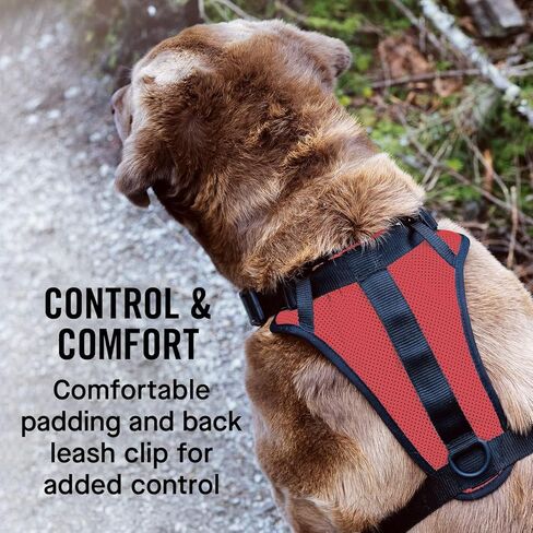 كندا بوش كل شيء بدون سحب الكلب - حزام المشي السهل للكلاب مع شبكة خارجية قابلة للتنفس، حزام مشي للكلاب قابل للتعديل in Kuwait