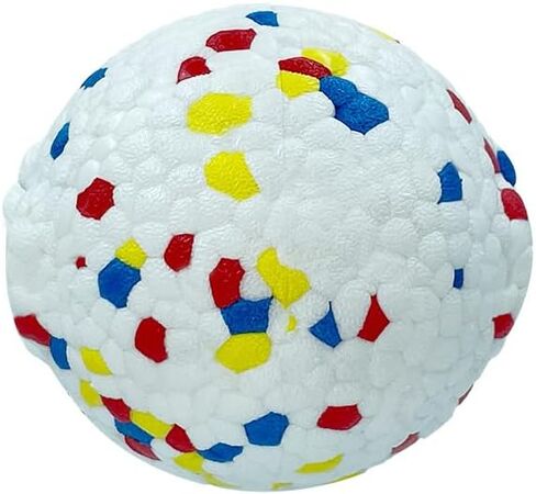 7 Ruby Road 3" Interactive Dog Ball for Training Dog Catch and Fetch Medium/Large Dogs, Durable Indestructible Dog Tennis Ball Toy for Aggressive Chewers, Floating Dog Balls, Bouncy Dog Toys, Chew Toy in Kuwait