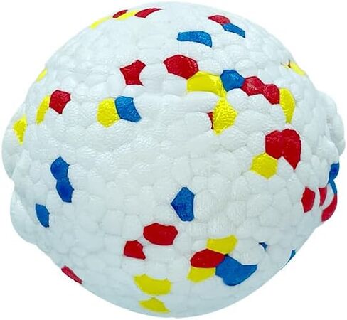 7 Ruby Road 3" Interactive Dog Ball for Training Dog Catch and Fetch Medium/Large Dogs, Durable Indestructible Dog Tennis Ball Toy for Aggressive Chewers, Floating Dog Balls, Bouncy Dog Toys, Chew Toy in Kuwait