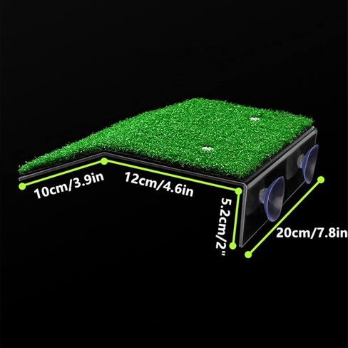 XMHF Turtle Basking Platform, Tortoise Ramp Reptile Ladder Resting Terrace Fish Tank Aquarium Turtle Dock Floating Decor for Reptile Frog Terrapin Large in Kuwait