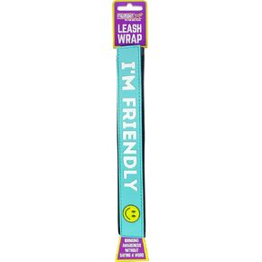 Pet Leash Wrap - I'm Friendly