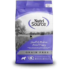 Nutrisource Grain Free ( Turkey ) Small Medium Puppy 15Lb