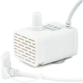 Cat Water Fountain Pump Replacement Silent Original Cat Fountain Pump DC5V (90L/H) with 2M USB Power Cord for HAPUP Pet Water Fountain for Cats Inside Cat Fountains for Drinking