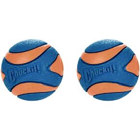 Chuck It Ultra Squeaker Ball Medium (1 Pack) (2 Count - Natural)