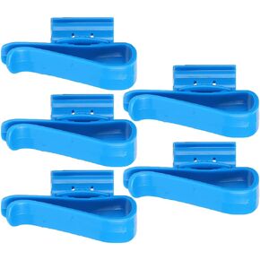 Water Pipe Fixing Clip, 5Pcs/Set Aquarium Water Tube Clamp Fixing Clip Fishtank Water Change Holder Accessory Aquarium Hose Clamp Fish Tank Hose Clip Aquarium Pipe Clip Aquarium Clips(Black)