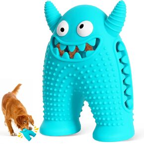 Dog Dog Squeaky Toys,been Able to Squeeze Some Treats in and Some Licking Treats Teeth Cleaning Dog Toys for Small to Medium Size Dogs