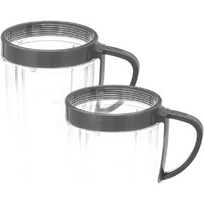NutriBullet Lip Ring with Handle (set of 2), 25 Lbs, Grey