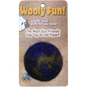 86003 2-Inch Wooly Fun Ball Dog Toy