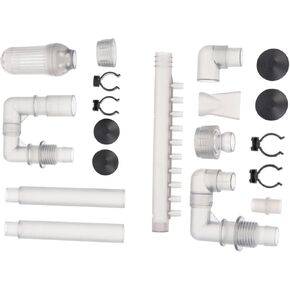 1 Set Plumbing Fittings Fish Tank Filter Tube Aquarium Filter Water Tube External Filter Water Case Filter Water Tubing Aquarium Overflow Kit Water Supply Abs Wave