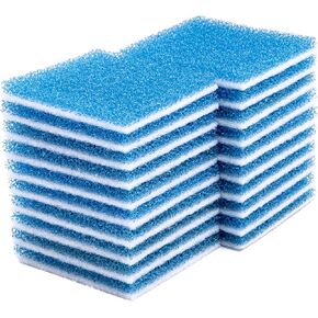 LTWHOME Compatible Poly Foam Pad Replacement for Fluval C3 Power Filter, Fluval C Clip-On Filter Foam (Pack of 20)
