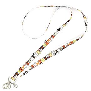 Cute Dogs Lanyard - ID Badge Holder - Keychain - 3/4 x 36 Inch With Swivel Clip - Pet Lover Gift - Handmade by Green Acorn Kitchen