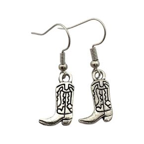 Cowboy Boots Earrings - Country Western Music Nashville Jewelry
