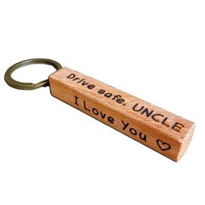 Drive Safe Brother I Love You Keychain، هدايا Love Brother من الأخت - هدايا عيد ميلاد الأب للأخ من الأخت، هدايا عيد الميلاد للأخ، هدية الأخ - Love Brother