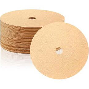 Mimore Percolator Coffee Filters - 300PCS 3.75in Disc Coffee Filters for Percolator - Unbleached Disposable Percolator Filters (Disk Coffee Filters)