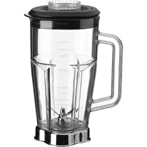 Waring Commercial CAC37 Complete Stainless Steel Container with Blade and Lid, 32-Ounce,Silver