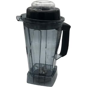 Replacement Pitcher With Blade and Lid Parts Accessories, 64oz Blender Jar,Compatible With Vitamix Vita-Prep 3 - Model VM0101E and Vitamix G-Series Professional 300/5200/5300 (non soft handle jar)