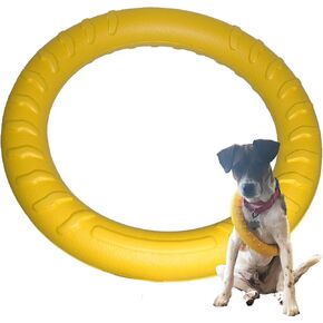 Dog Toys for Aggressive Chewers,Flying Ring for Dog Training,Chewing Cathing Form Toys