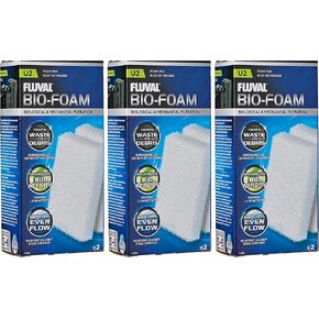 Fluval Underwater Filter Foam Pad [Set of 3] Compatible Model: with U2 Filter